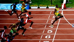 Bolt goes viral with ‘social distancing’ Olympic photo