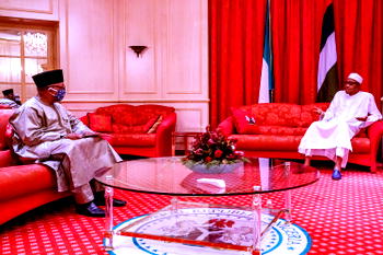 [ICYMI] COVID-19: Buhari, PTF meet in Aso Rock