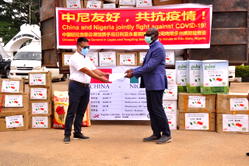 Edo receives 350,000 facemasks, 10,000 medical gloves, others from China company