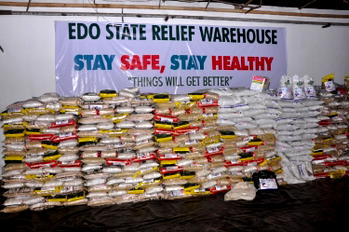 Coronavirus: Edo govt begins distribution of relief materials to orphans, returnees, elderly persons, others