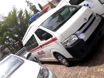 NCDC receives ambulance, medical equipment, others from Living Faith Church