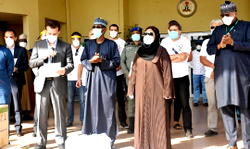 COVID-19: Lebanese community donates food items worth millions of Naira to FCT task force