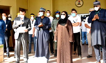 COVID-19: Lebanese community donates food items worth millions of Naira to FCT task force