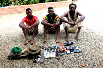 FCT Police bust criminal’s hideout, arrest 3 POS robbers, recover exhibits