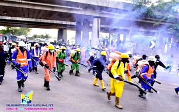 COVID-19: FCTA begins decontamination of Abuja city centre