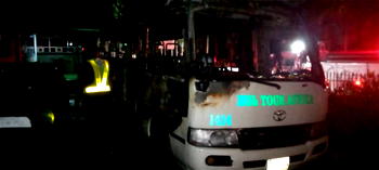 Three vehicles razed in Lagos Airport hotel premises