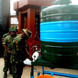 COVID 19:  GOC commissions waterpoint at 9 Brigade barracks