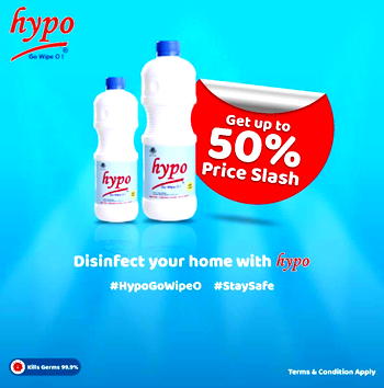 Hypo Bleach Slashes Price To Encourage Safer Environment Against Covid-19