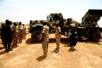 Buratai continues operational tour of troops’ locations in North East