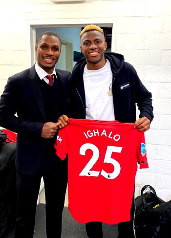 Osimhen is future of Nigerian football, says Ighalo