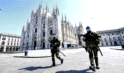 Italy to recruit 60,000 volunteers as social distancing monitors