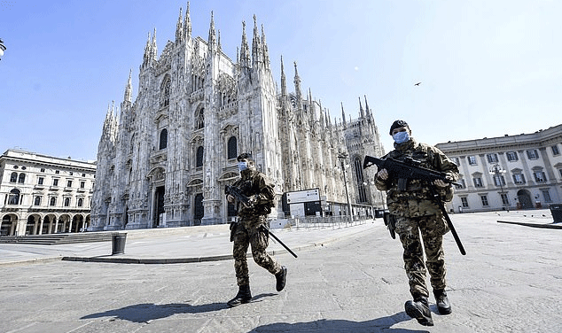 Italy to recruit 60,000 volunteers as social distancing monitors