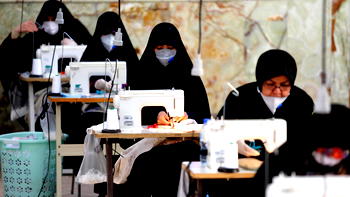 COVID-19: Iran converts Mosque into mask factory
