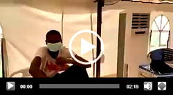Video: Inside Lagos isolation centre (1)