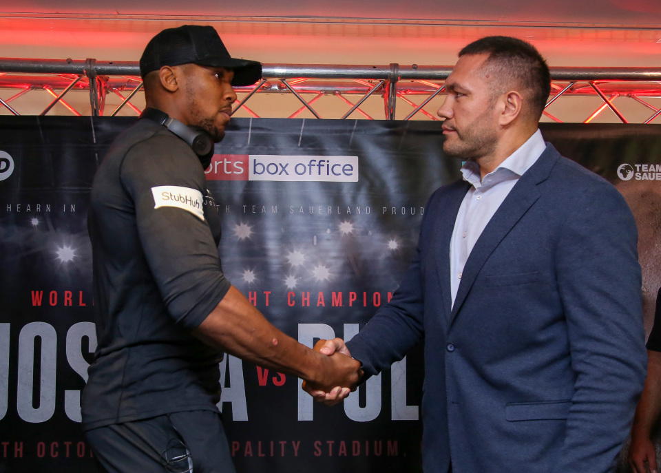 Anthony Joshua, Kubrat Pulev