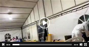 Video: Inside Lagos isolation centre (2)