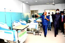 COVID-19: Makinde resumes work, inspects 100-bed Infectious Disease Centre