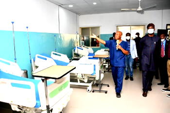 COVID-19: Makinde resumes work, inspects 100-bed Infectious Disease Centre
