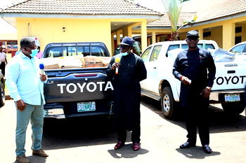 COVID-19: NPDC donates medical items to Delta govt