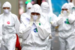 Coronavirus could ‘reactivate’ as number of people infected twice rises in South Korea