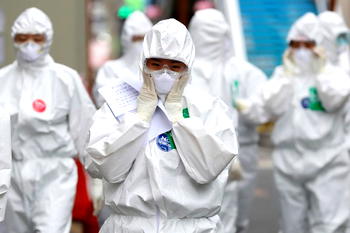 Coronavirus could ‘reactivate’ as number of people infected twice rises in South Korea