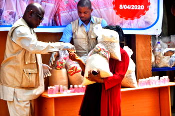 NGO donates food items to last two weeks to fifty households in Ilorin