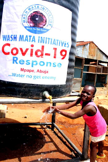Lockdown: CSO supports 1.5m Mpape residents with 5000L of water, foodstuff