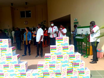 COVID-19: Abuja Computerized Vehicle Testing Service donates food items to support efforts of FCT