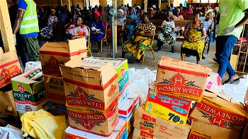 COVID-19: Residents in Lagos receive financial support, food items, others