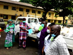COVID-19 lockdown: Foundation distributes food items to 600 families in Oyo