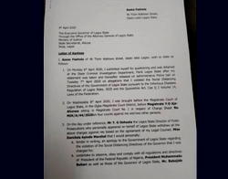 [PHOTOS] COVID-19 lockdown: Naira Marley’s, Gbadamosi’s, Folashade’s apology letter to LASG