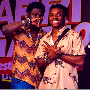 Music duo, Roze wins music lovers’ hearts with cover of Rema’s “Beamer”