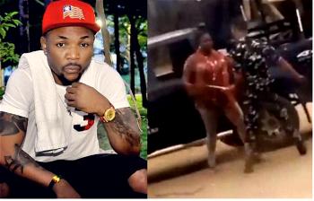 Police Brutality: Woman tortured in viral video condemns Oritsefemi for using clip in music video