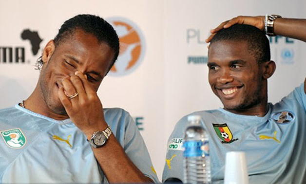 Diouf, Drogba weren’t at my level ― Eto’o
