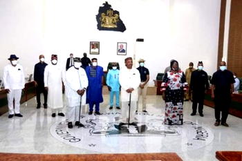 NASS caucus lauds Akwa Ibom  governor’s frontline leadership on Covid-19 pandemic