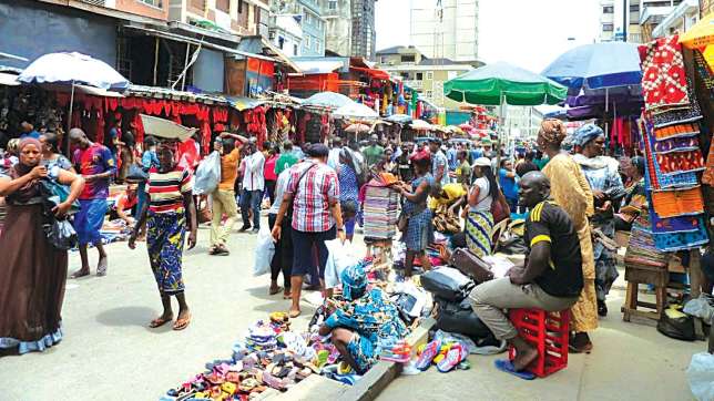 Aswani market in Lagos