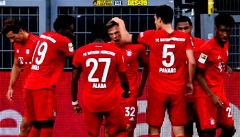 Bayern Munich go seven points clear with 1-0 win at Dortmund