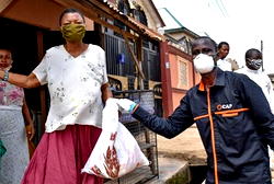 CAP Plc Staff partner Project Ark to bring succour to vulnerable families