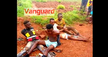 Four suspected cultists with guns arrested in Enugu