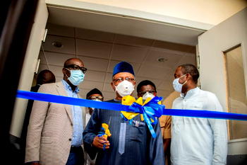 FG commends Obaseki on COVID-19 response, as Edo inaugurates 300-bed isolation centre, molecular lab