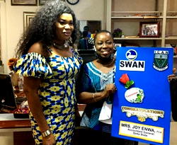 Delta SWAN pays courtesy visit to new Accountant-General