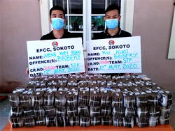 Breaking: EFCC arrests two Chinese for offering N100m bribe to its top officer