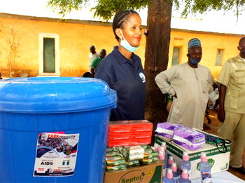 FAPA fetes with inmates, provides COVID-19 safety items to vulnerable
