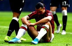 Ibrahimovic injury to calf, not Achilles ― AC Milan