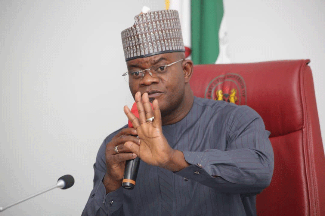 Food blockage intervention: Yahaya Bello performing the role of GCFR — Group