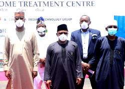 [Videos, Photos] Covid-19: ThisDay Dome Treatment Centre launched in Abuja