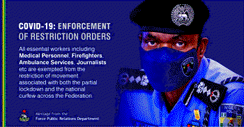 COVID-19: Inspector-General reverses order on movement of essential services providers