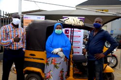 COVID-19: Simba TVS introduces safety shield for tricycles