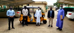 NADDC commends Simba TVS for Keke Safety Shield
