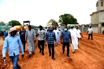 Photos: Niger Govt inspect ongoing projects